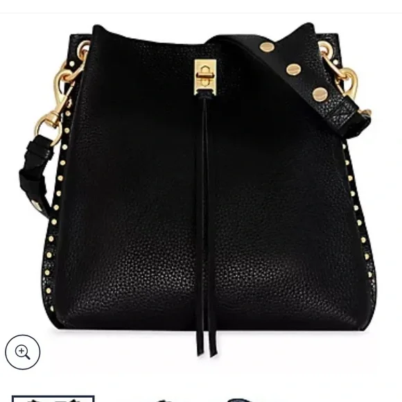 Rebecca Minkoff Darren Shoulder Leather Bag - Picture 1 of 15